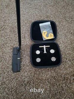 Very Rare Custom EDEL Putter, 34 Inch Black Shafted and a set of weights