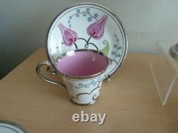 Very Rare Grays Susie Cooper Hand Painted Lustre Coffee Set Must See
