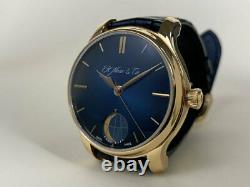 Very Rare H. Moser & Cie 18K Rose Gold Endeavour Moon Watch 1348-0100 FULL SET