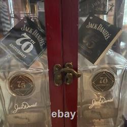 Very Rare Jack Daniels 70th 75th Anniversary Collector Set Repeal Of Prohibition
