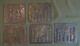Very Rare Korean Joseon Dynasty Bronze Buddha Scripture Tablets Set 5 Pieces