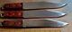 Very Rare Master Bill Page Knife 3x Set Clinkscale Sport Throwing 14 Knives