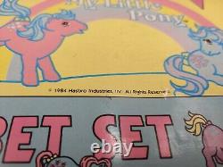 Very Rare My little pony Stampos Alphabet Complete Set 26 with box 1984 hasbro
