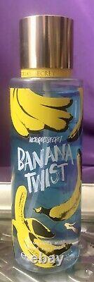 Very Rare! Set of 2 Victoria's Secret' Banana Twist' Fragrance Mists