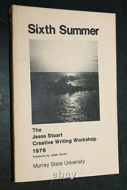 Very Rare Set of 8 Jesse Stuart Creative Writing Workshop 1969-1978 REDUCED