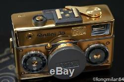 Very Rare UNUSED ROLLEI 35 Classic GOLD 1920-1995 75th Anniversary 900 sets