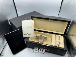 Very Rare Vacheron Constantin Overseas Dual Time White Dial Watch in FULL SET