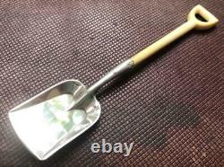 Very Rare Vintage Christofle Cased Silver Garden Tool Hors D'oeuvres Set