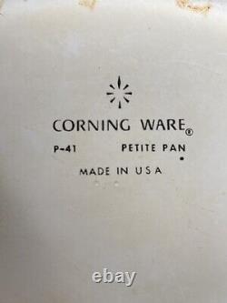 Very Rare Vintage Pyrex Corning Ware Blue Cornflower 7 Piece Set