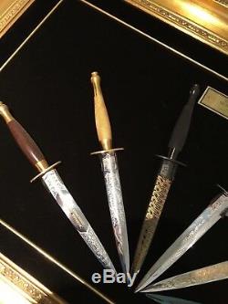 Very Rare Wilkinson Sword WW2 Collection Six Knives Original Set same SN