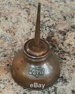 Very old 1900s Original Ford motor co. Auto Can oil accessory vintage tool kit