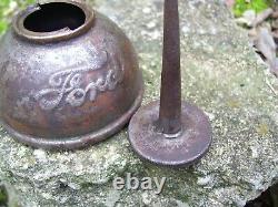 Very old 1908 Original Ford motor co. Oil auto Can accessory vintage tool kit oe