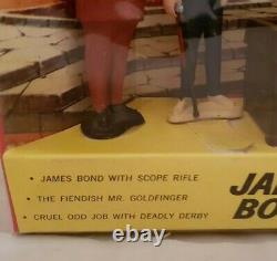 Very rare 1965 Gilbert James Bond Goldfinger Action Toy Set 2 in Original Box