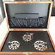 Very Rare Ari T Hart Ath Trilogy Reel Set In Mahogany Case In Unused Condition