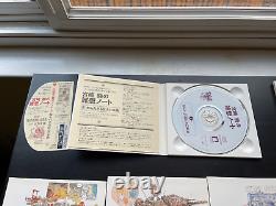 Very rare CD Set Hayao Miyazaki Thoughts Zassou Notes 12 Volumes witho Storage Box