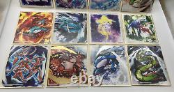 Very rare Pokemon Shikishi ART 3 All 16 Types Complete Set Japan Import BANDAI