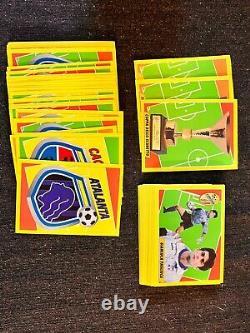 Very rare full set completo stickers merlin calcio 94 1994 mint no panini
