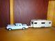 Vintage 1956 1957 Lincoln Mark Ii And Trailer Home Set. Very Rare Toy Gorgeous