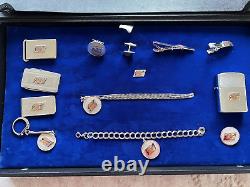 Vintage 1960s San Francisco Giants Accessory Silver & Gold Set VERY RARE