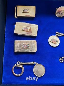 Vintage 1960s San Francisco Giants Accessory Silver & Gold Set VERY RARE