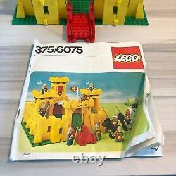 Vintage (1978) LEGO Classic Knights set 375 / 6075 Yellow Castle VERY RARE