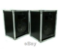 Vintage 1980 Klipsch Heresy Type HIP Loud Speakers Matched Set Very Rare Tested