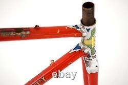 Vintage Cucchietti Bicycle Frameset Fiorelli Road Bike Frame Set 52 cm Very Rare