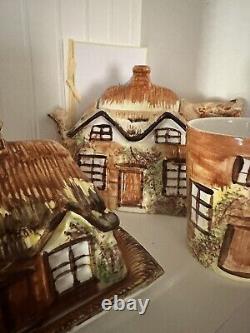 Vintage Kensington Cottage Ware Set. Made in England. TEA SET Very Rare