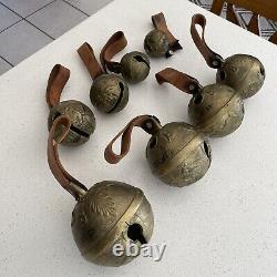 Vintage Set of 8 tuned UFIP Cattle Bells (VERY RARE!)