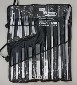 Vintage Very RARE Craftsman 20pc Punch & Chisel Set 42872, NEW OLD STOCK! L-4959