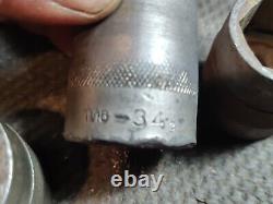 Vintage Very Rare Snap-on Wrench Company 1/2 Socket Set. 10pcs