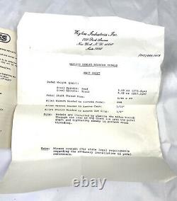 Weyless Pedal Set Sealed Bearing Bob Reedy 1970's very rare! 9/16 BMX NOS