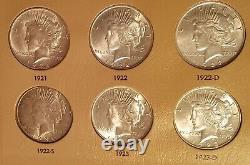 Wow! Peace Dollar set 1921-1935 Gem BU Set Wow! Best on Ebay Superb Very Rare