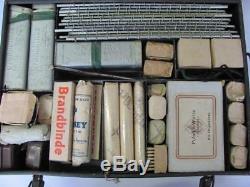 Wwii German Elite Units Large Complete First Aid Set In Metal Case Very Rare