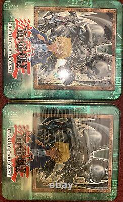 Yugioh Sealed Collector's Tin 2002-2003 Complete Set Yugi Kaiba Joey Very RARE