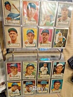 1952 Topps Baseball Complete Low # Set (-8) Withmost Stars Vg + / Vgex Tres Rare