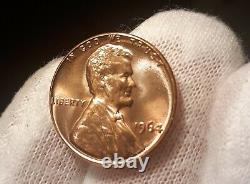 1964 Sms Lincoln Memorial Cent Penny Mint Coin De Sms Mint Set-very Rare Trouver