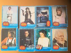 1977 Topps Star Wars Mexican Full Set! 66 Cartes Mexicaines Variation Très Rare