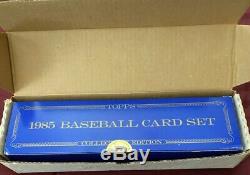 1985 Tiffany & Topps Tiffany Traded Carte Topps Baseball Sets Sealed! Très Rare