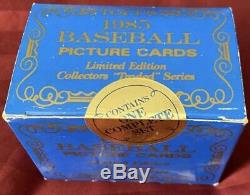1985 Tiffany & Topps Tiffany Traded Carte Topps Baseball Sets Sealed! Très Rare