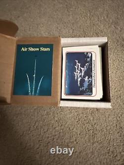1988 Sportstars Air Show Complete 90 Card Set Très Rare Et Difficile À Trouver Unique