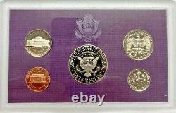 1990 No S Lincoln Penny Proof Set Ogp Us Mint Très Rare