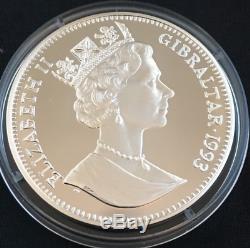 1993 Monnaie Pobjoy Gibraltar 100 Ans De Peter Rabbit 6 Pièces Crown Set Très Rares