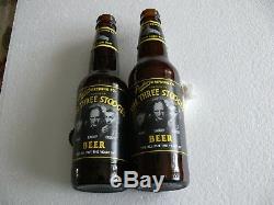 1999 Trois Stooges Panther Beer Bottlecaps (ensemble Complet De 15) Très Rare! Nyuk