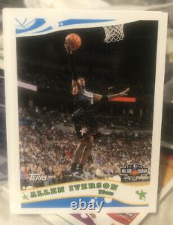 Allen Iverson 2006 Exclusive All Star Jam Session Topps 5 Card Set Très Rare