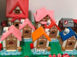 Animal Crossing Miniature Figure House Nintendo Jeu Very Rare Set Collection 4