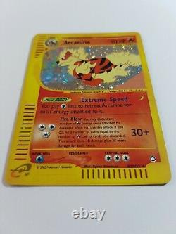 Arcanine H2/h32 Very Good Condition Rare Holo Aquapolis Set Pokemon Card
