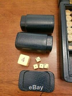 Asprey Backgammon, Bleu, Cru, Très Rare, Très Agréable