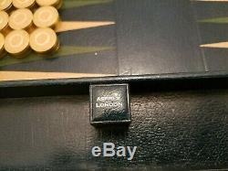Asprey Backgammon, Bleu, Cru, Très Rare, Très Agréable