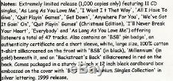 Backstreet Boys Singles Collection Millennium Très Rare Oop 11cd Set! Nouveau